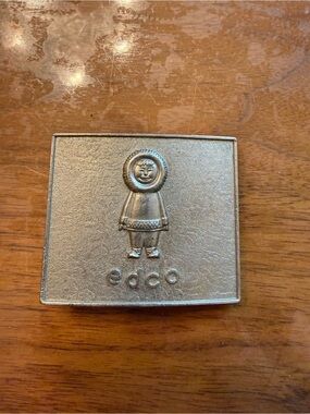 Edco Silver Belt Buckle